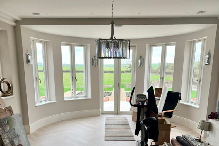 Finished Conservatory Conversion. New Image Interiors LTD